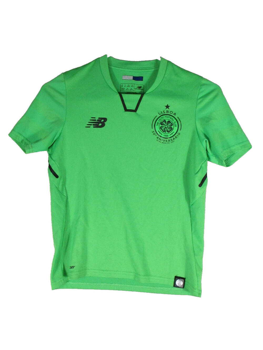 New Balance Celtic 2017/2018 Football Soccer Shirt Jersey Size XS Green
